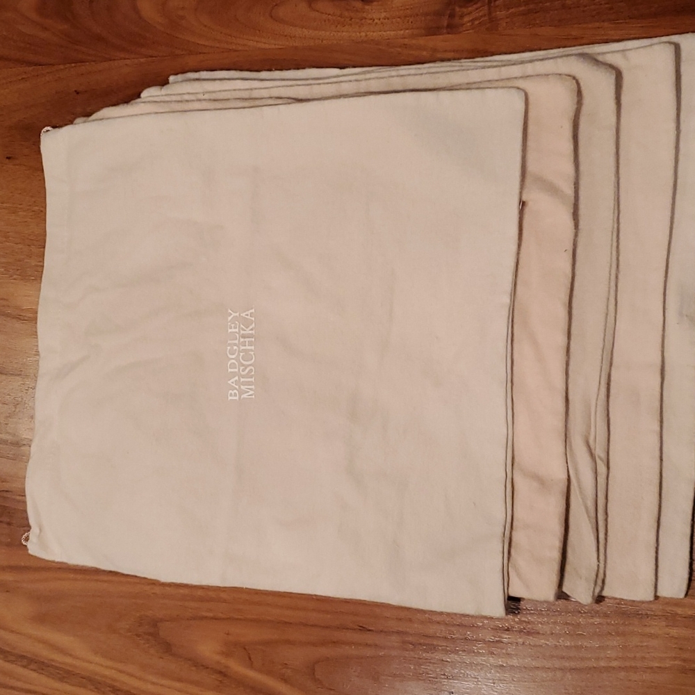 3 Badgley Mischka Shoe Dust Storage Protective Bag small
